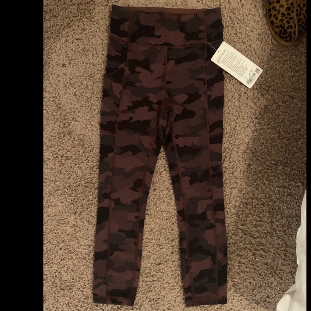 Lululemon camouflage leggings